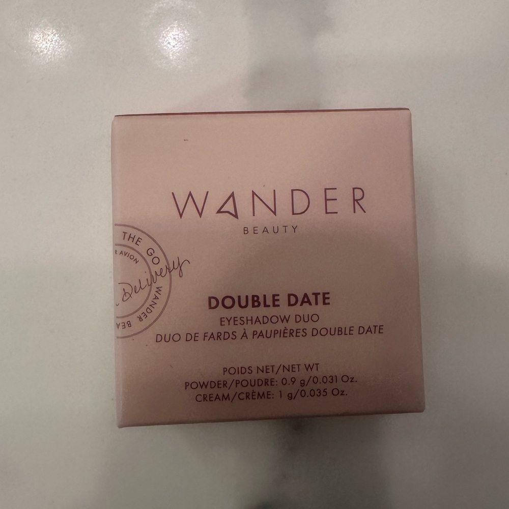 Wander Beauty Double Date First Kiss and ILYSM Eye Shadow Duo One Size New